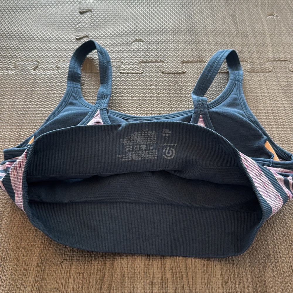 Champion Blue & Purple Sports Bra - Women’s Size L - Picture 8 of 9